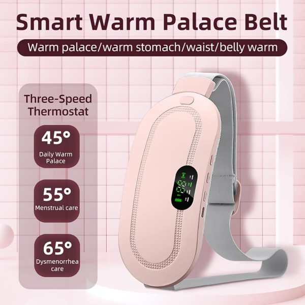 Heating Pad Women Period Pain Cramp Relief Belt