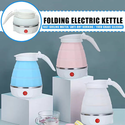 Foldable And Portable Teapot Water Heater Electric Kettle For Travel And Home