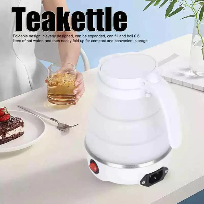 Foldable And Portable Teapot Water Heater Electric Kettle For Travel And Home